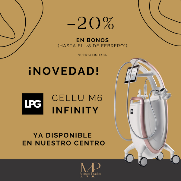 LPG CELLU M6 Infinity en Centro de Peluquería y Estética Montse Prados en Motril (Granada)